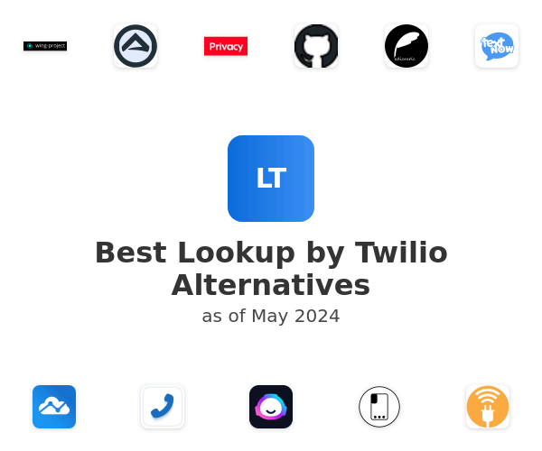 Best Lookup by Twilio Alternatives