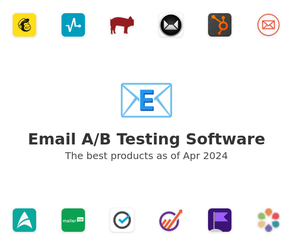 The best Email A/B Testing products