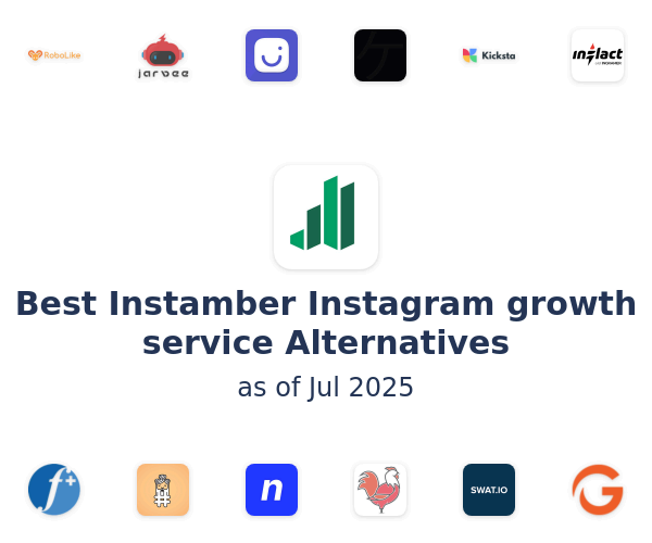 Best Instamber Instagram growth service Alternatives