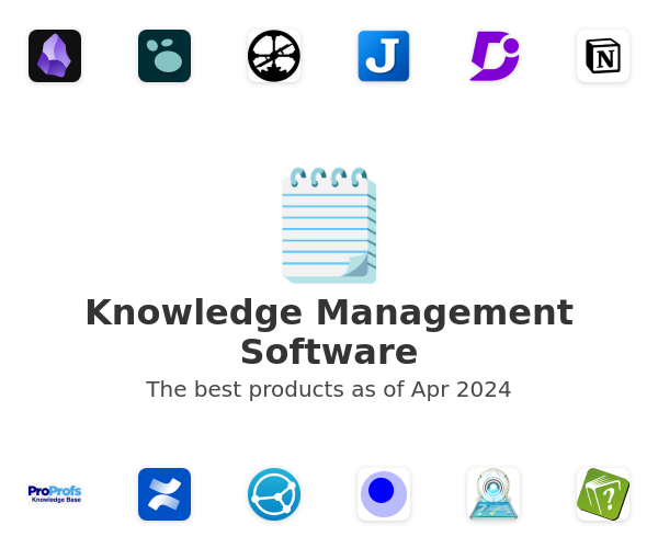 The best Knowledge Management products
