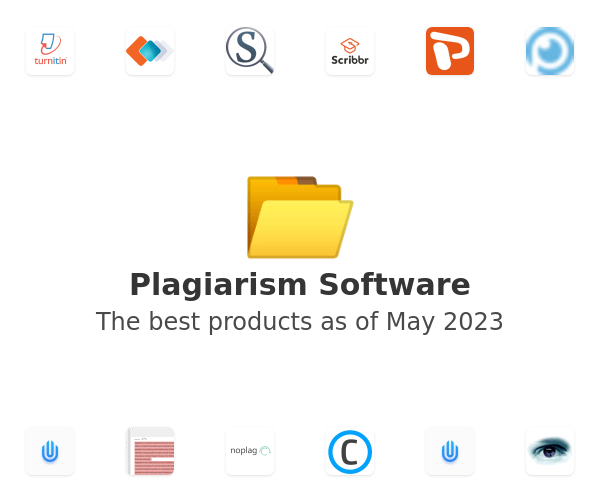 The best Plagiarism products