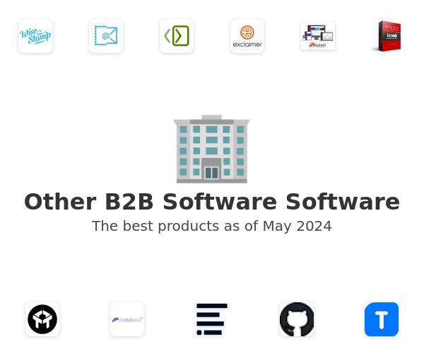The best Other B2B Software products