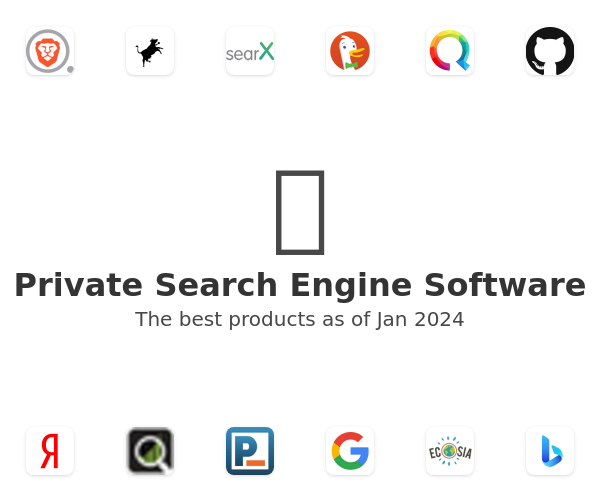 The best Private Search Engine products