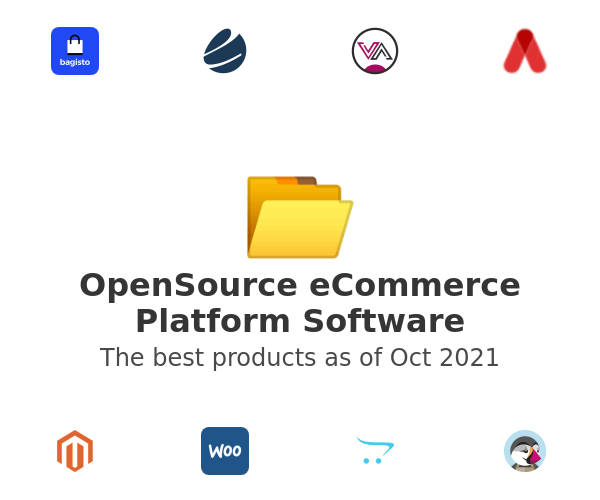The best OpenSource eCommerce Platform products