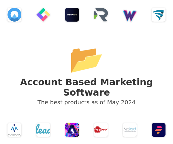 The best Account Based Marketing products