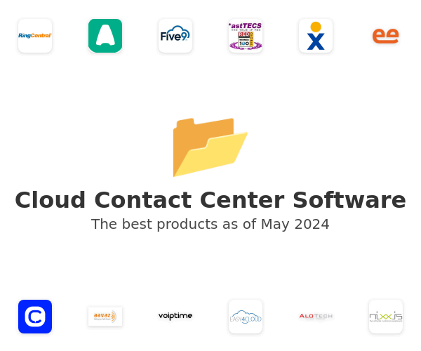 The best Cloud Contact Center products
