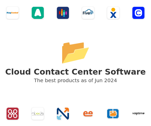 The best Cloud Contact Center products