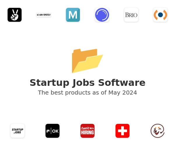 The best Startup Jobs products