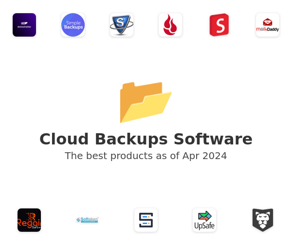 The best Cloud Backups products