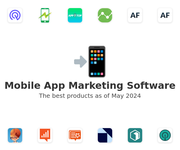 The best Mobile App Marketing products