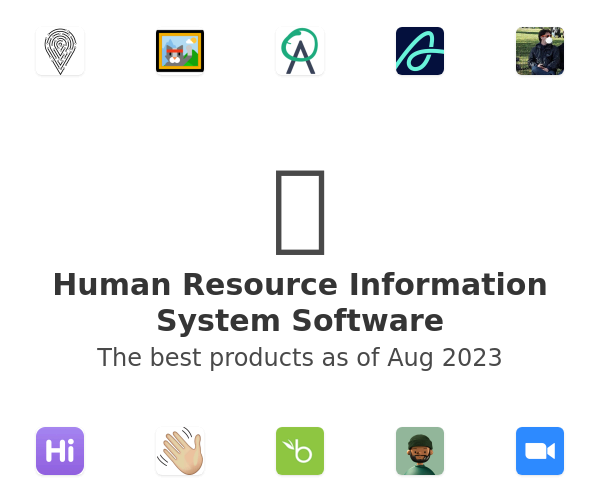 The best Human Resource Information System products