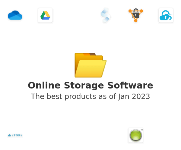 The best Online Storage products