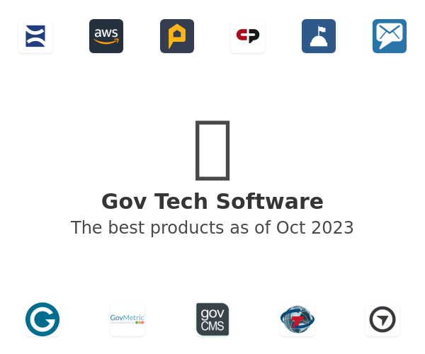 The best Gov Tech products