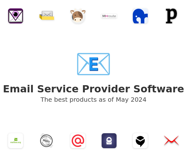The best Email Service Provider products