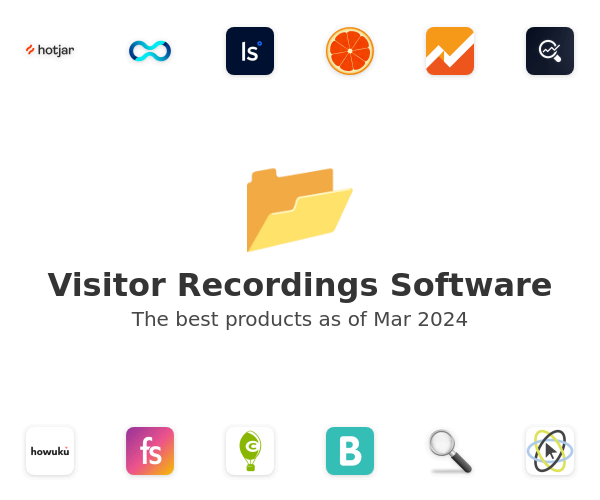 The best Visitor Recordings products