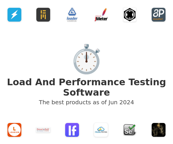 The best Load And Performance Testing products