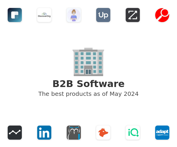 The best B2B products