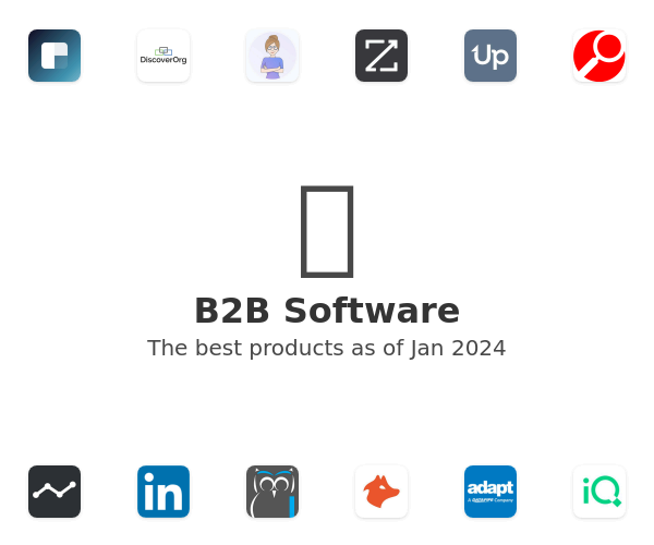 The best B2B products
