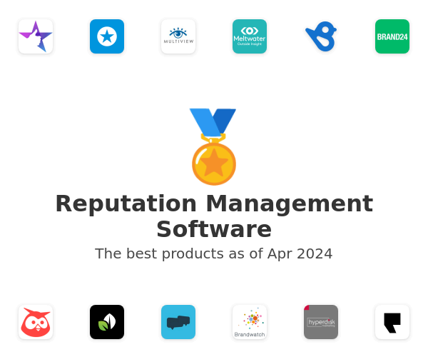 The best Reputation Management products