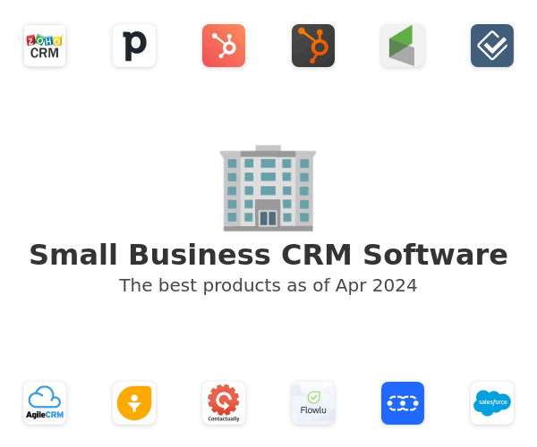 The best Small Business CRM products