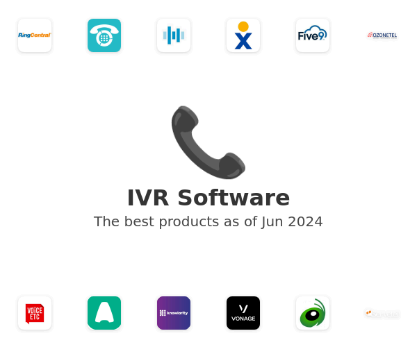 The best IVR products