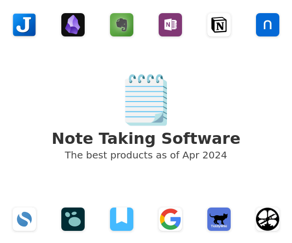 The best Note Taking products