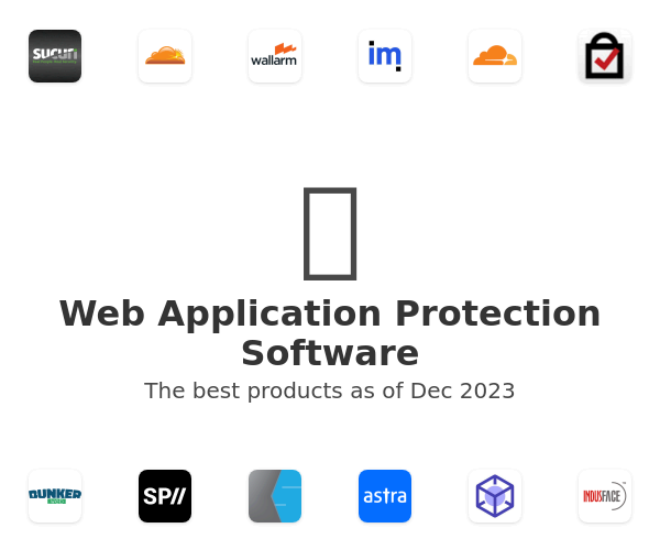 The best Web Application Protection products