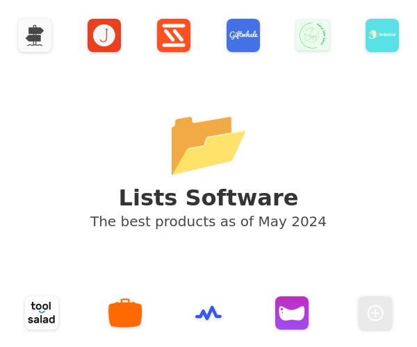 The best Lists products