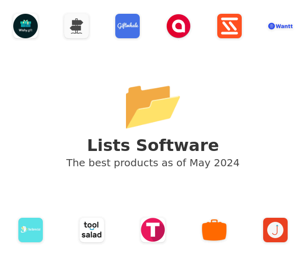 The best Lists products