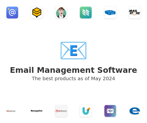 The best Email Management products