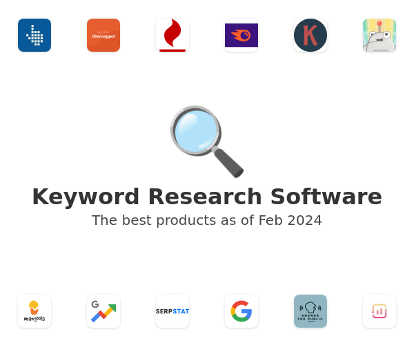 The best Keyword Research products