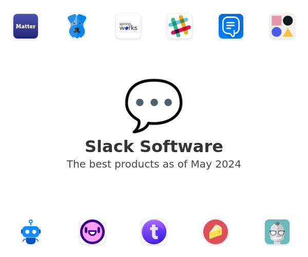 The best Slack products