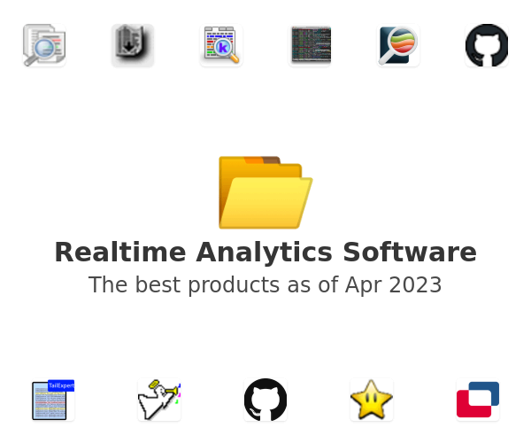 The best Realtime Analytics products