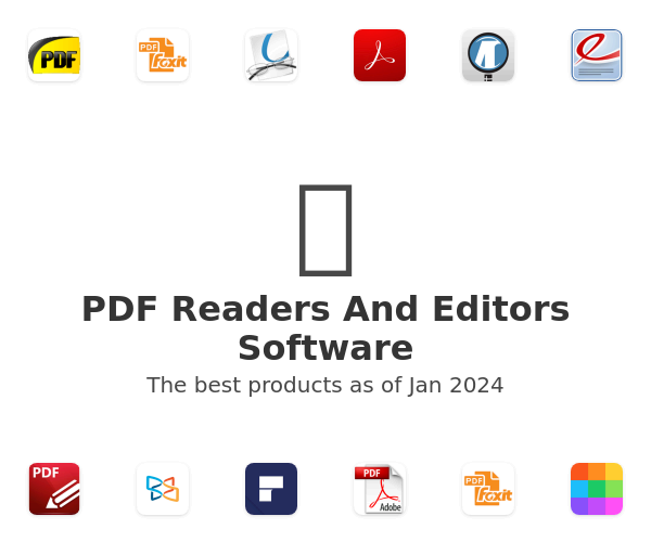 The best PDF Readers And Editors products
