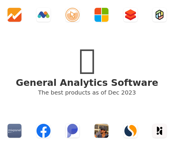 The best General Analytics products