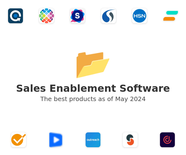 The best Sales Enablement products