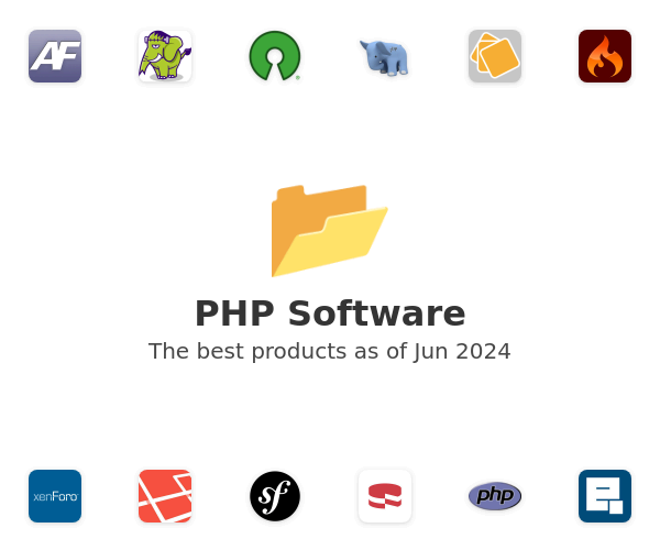The best PHP products