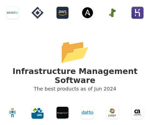 The best Infrastructure Management products