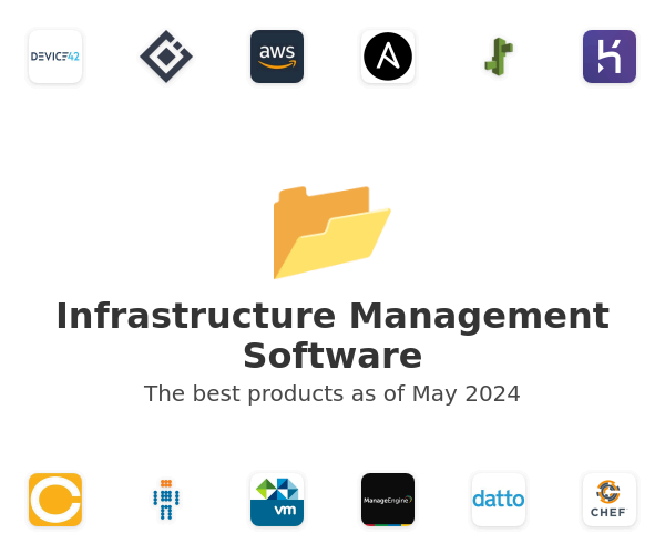 The best Infrastructure Management products