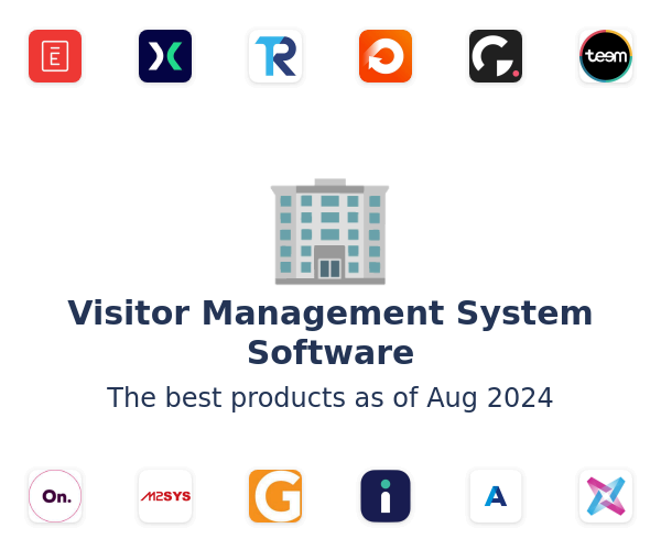 The best Visitor Management System products