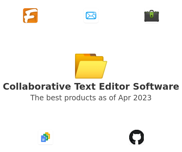 The best Collaborative Text Editor products