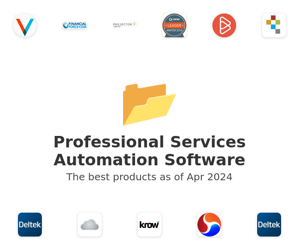 The best Professional Services Automation products