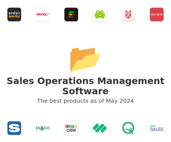 The best Sales Operations Management products