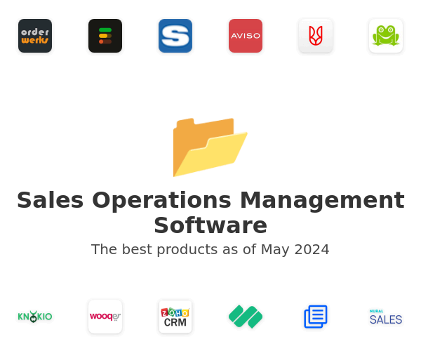 The best Sales Operations Management products