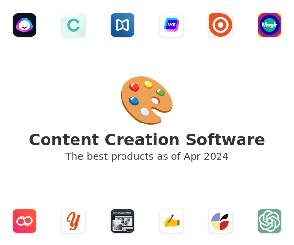 The best Content Creation products