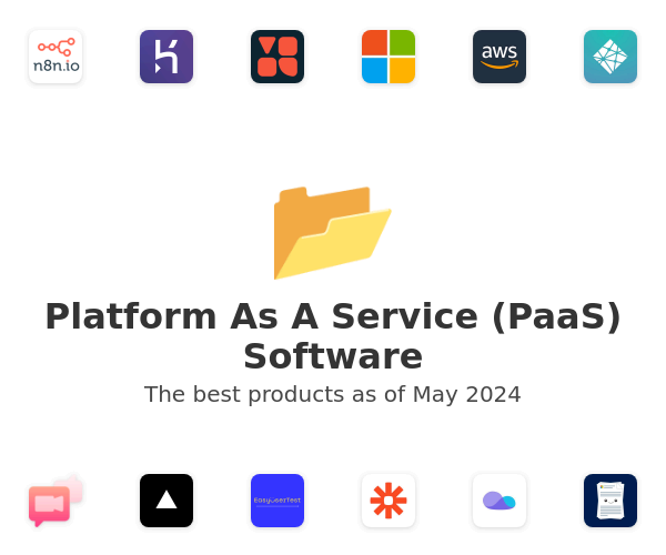 The best Platform As A Service (PaaS) products