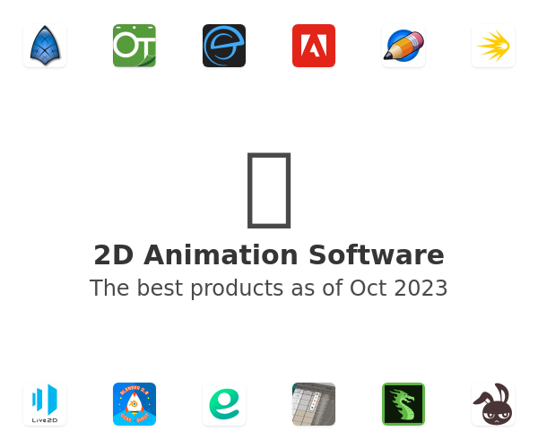 The best 2D Animation products