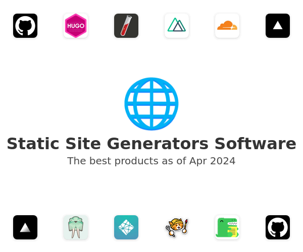 The best Static Site Generators products