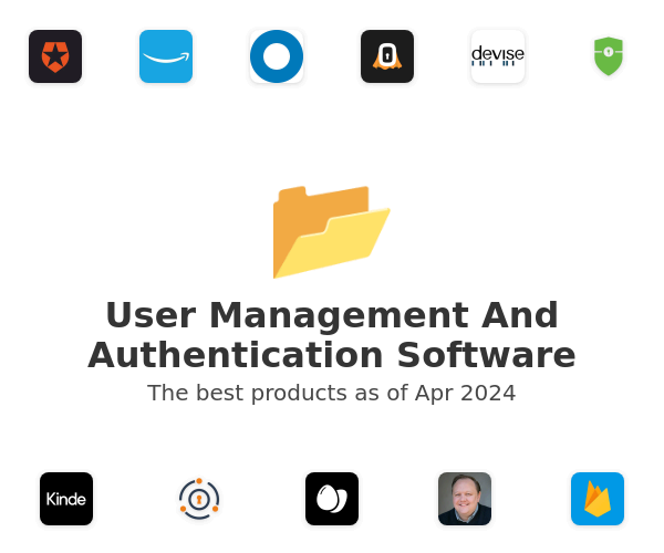 The best User Management And Authentication products