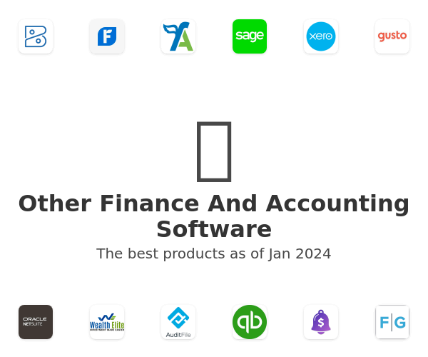 The best Other Finance And Accounting products